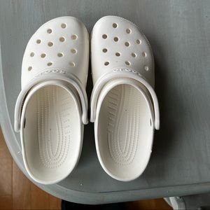 White CROCS